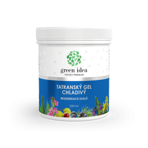 Green Idea Tatranský bylinný gel chladivý, 250 ml
