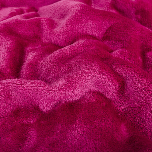 Odeja Aneta v barvi vino, 150 x 200 cm
