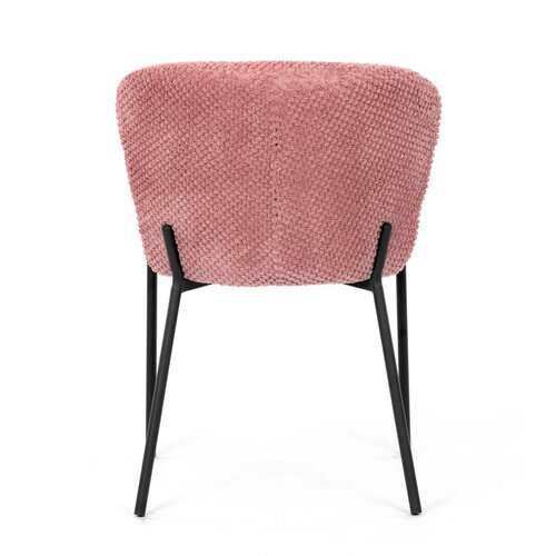 Étkező szék Bouclé CT-W1077 PINK2, rózsaszín