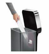 Simplehuman Pedálový odpadkový koš 45 l, černá