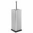 AQUALINE GA1210 Simple line WC ščetka za WC,kvadratna, brušena nerjaveča jekla