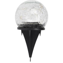 Zahradní solární svítidlo Crackle ball, pr. 10 cm Zahradní solární svítidlo Crackle ball, pr. 10 cm