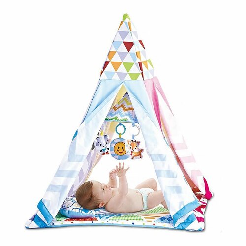 Cort de joacă Chipolino Zig Zag 2in1