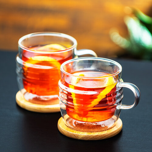 Podstavek s stojalom, 9 cm, set 6 kosov