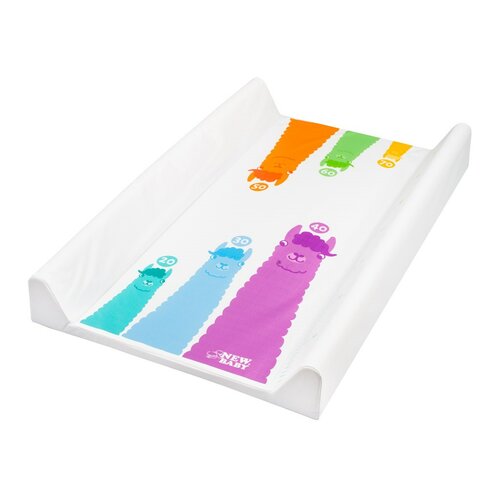 New Baby Prebaľovací nadstavec Lama biela, 50 x 80 cm