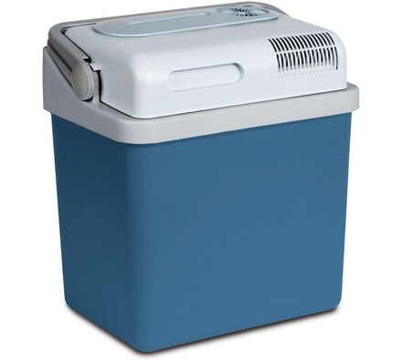 Dobíjecí cestovní lednička, SCM 1025, Sencor, bílá + modrá