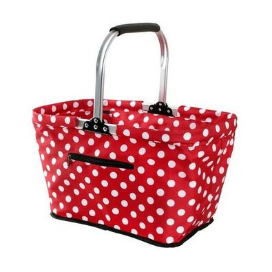 Toro Sklopni nakupovalni koš Dots 48 x 28 x 28 cm
