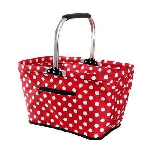 Toro Sklopni nakupovalni koš Dots 48 x 28 x 28 cm