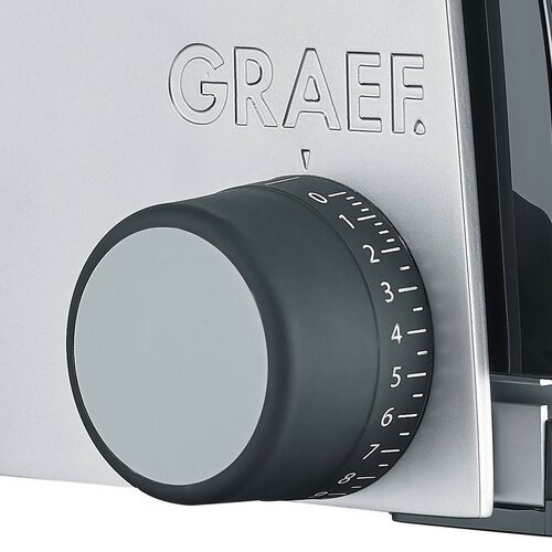 Graef STYLE S 12005 elektrický kráječ, stříbrná