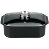 Elo 82660 Tavă de copt cu capac din sticlă șimâner cu aromă Pure Trend 40 x 26 cm