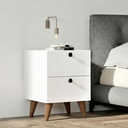 Stolik nocny Kada White