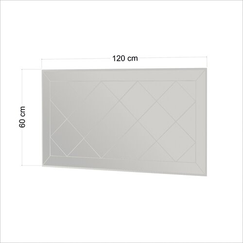 Spiegel Pauli White 60 x 120 cm