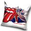 Vankúšik Rolling Stones Flag, 40 x 40 cm