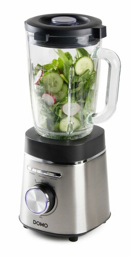 DOMO DO740 BL stolny mixer so sklenenou nadobou