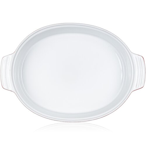 Pekač Foma ovalen s pokrovom Culinaria Red 3,6 l