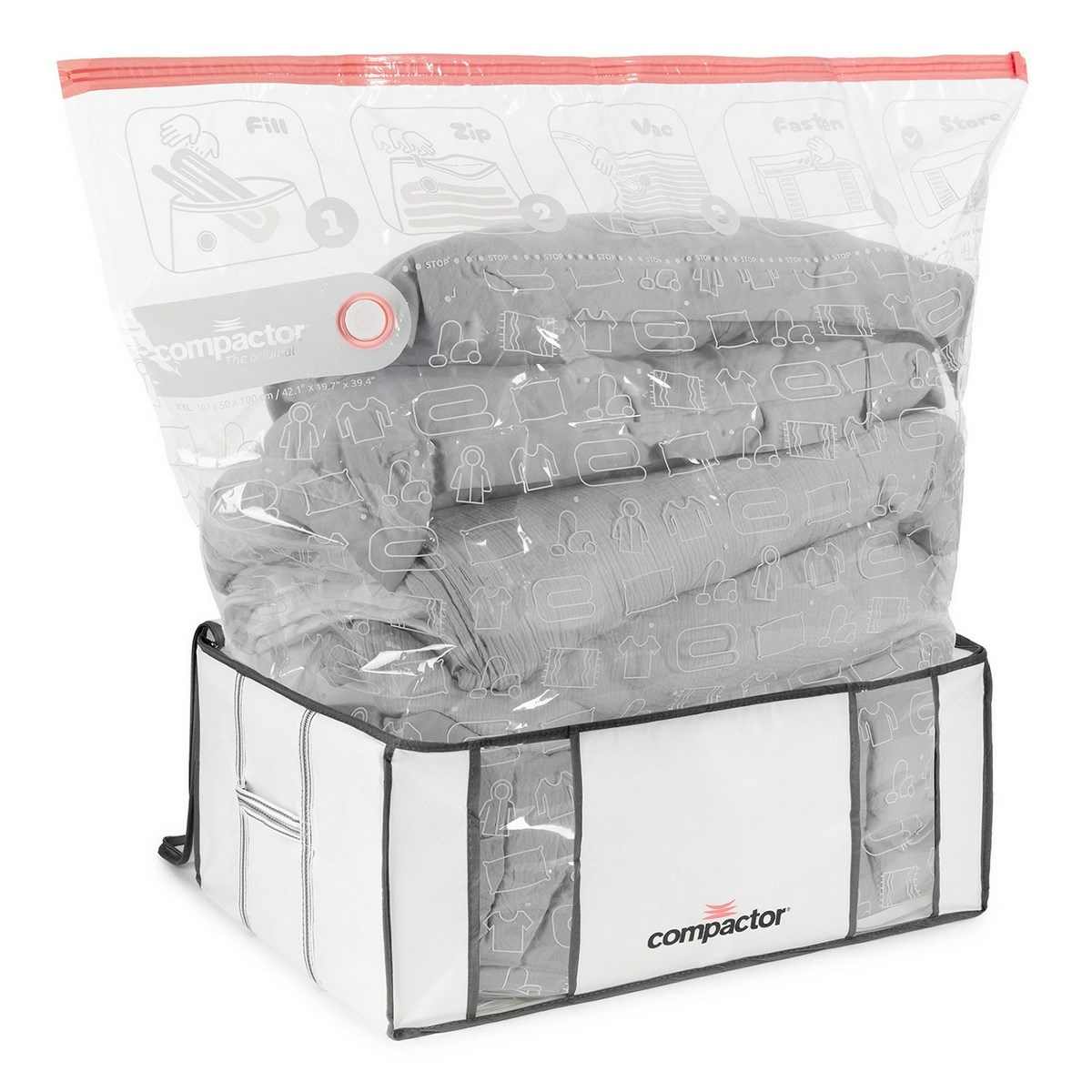 Compactor Úložný box s vakuovým pytlem XXL Life, XXL - thumb (8)