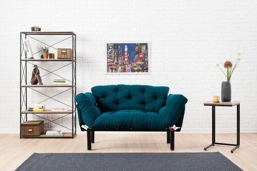 Sofa rozkładana Nitta Petrol Blue