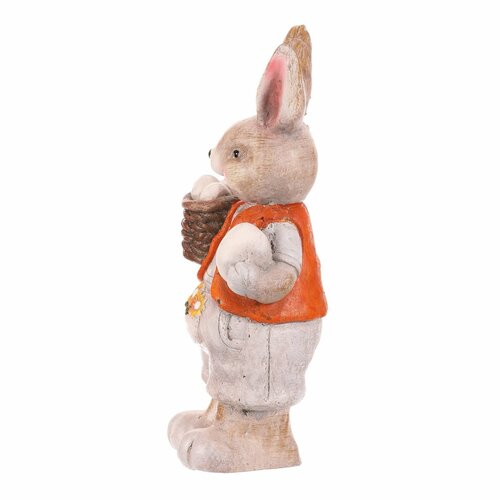 Gartendekoration Kaninchen Ei, 21 x 15 x 42 cm