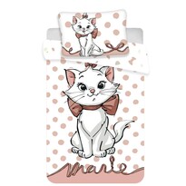Gyermek pamut ágynemű kiságyba Marie cat dots 02 baby, 100 x 135 cm, 40 x 60 cm Gyermek pamut ágynemű kiságyba Marie cat dots 02 baby, 100 x 135 cm, 40 x 60 cm