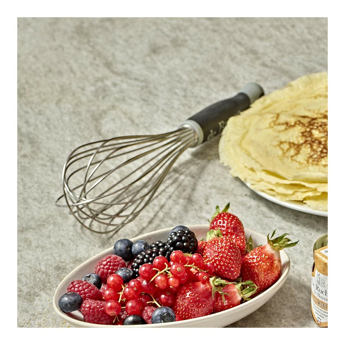 De Buyer 2610.25 GÖMA 25 cm-es habverő termék 2. képe