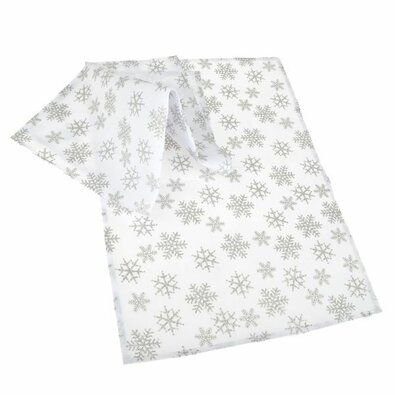 Prtljaga Snowflakes 32 x 45 cm, 2 kos
