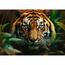 Trefl Puzzle Premium Plus Divoký Tiger, 1000 dielikov