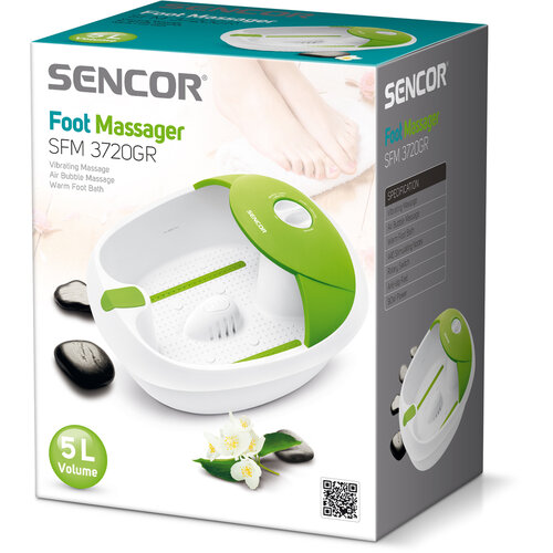 Sencor SFM 3720 GR urządzenie do masażu stóp, zielony