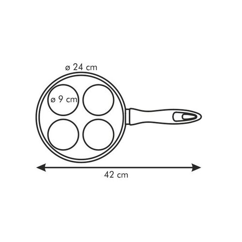 Tescoma Spiegeleierpfanne 24 cm