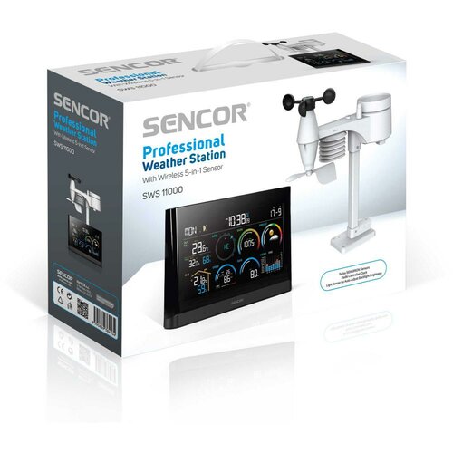 Sencor SWS 11000 Prof. метеорологічна станція збездротовим датчиком 5в1