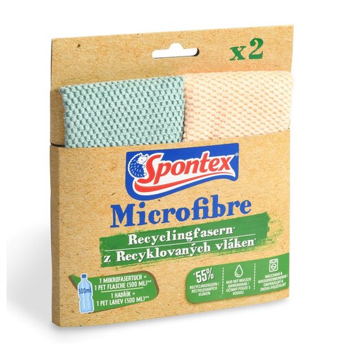 Lavetă reciclată Spontex MicrofiberRecycled