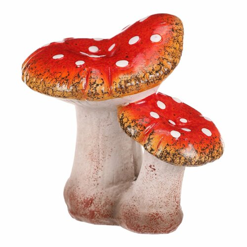 Toadstool piros pár mérete. M, kerámia, 12 x 15 x15 cm