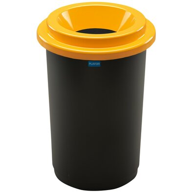 Coș de sortare deșeuri Eco Bin, 50 l, galben