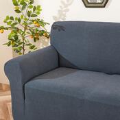 4Home Elastyczny pokrowiec na fotel Magic clean ciemnoszary, 75 - 95 cm