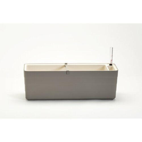 Plastia Samozavlažovací truhlík Berberis 60, siva+ sl. kost