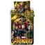 Avengers Infinity War pamut ágynemű, 140 x 200 cm, 70 x 90 cm