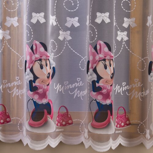 Záclona Disney Minnie Mouse, 300 x 160 cm