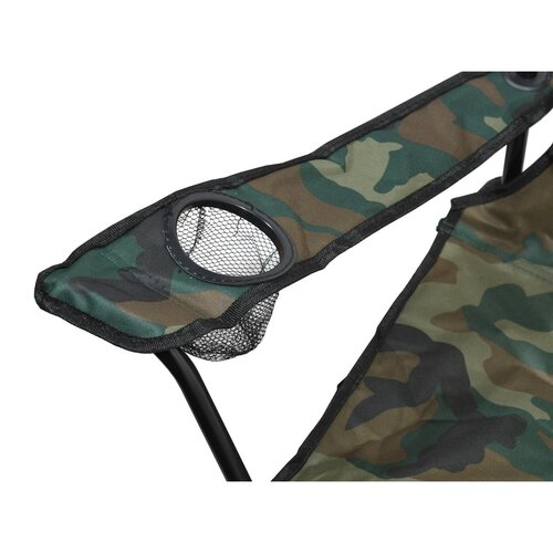 Cattara 13450 Scaun pliant de camping Bari, armat,49 x 39 x 84 cm