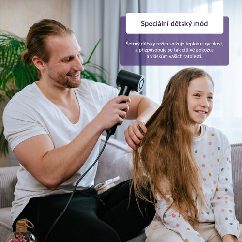 TrueLife Suszarka do włosów z jonizatorem itechnologią Ultrasoni c D9, czarna