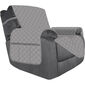 Cuvertură impermeabilă de fotoliu 4Home Pocket gri, 64 x 194 cm