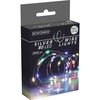 Lichterkette „Silver“, 4 m, 80 LEDs, mehrfarbig, batteriebetrieben