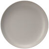 Desert plate Allier, grey, 20 x 2.5 cm, stoneware