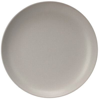 Desert plate Allier, grey, 20 x 2.5 cm, stoneware