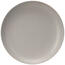 Desert plate Allier, grey, 20 x 2.5 cm, stoneware