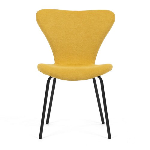 Set de scaune de sufragerie CT-S8010 YEL2, 2 buc.