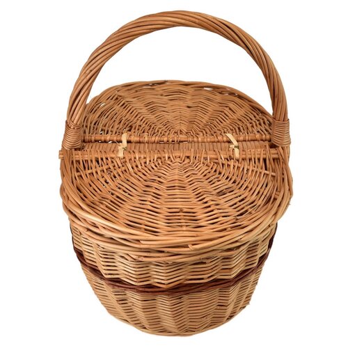 Плетений кошик Piknik овальний M, 36 x 26 см