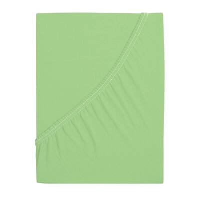 4Home prześcieradło jersey Mako zielony, 90 x 200 cm