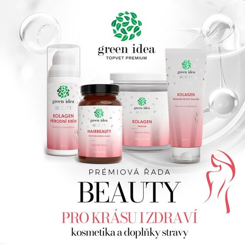 Green Idea Doplněk stravy pro podporu růstu vlasů HAIRBEAUTY