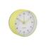 Karlsson 6010GR design ébresztőóra sárga, átmérő 9cm