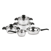 Set vase Banquet Spectra, din inox, 8 buc. Set vase Banquet Spectra, din inox, 8 buc.