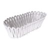 Leseni obal za cvetlično lonec Fence 2, bela, 30 x10 x 14 cm